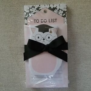 Gartner Studios Cat Themed 3 Piece List Pad Set